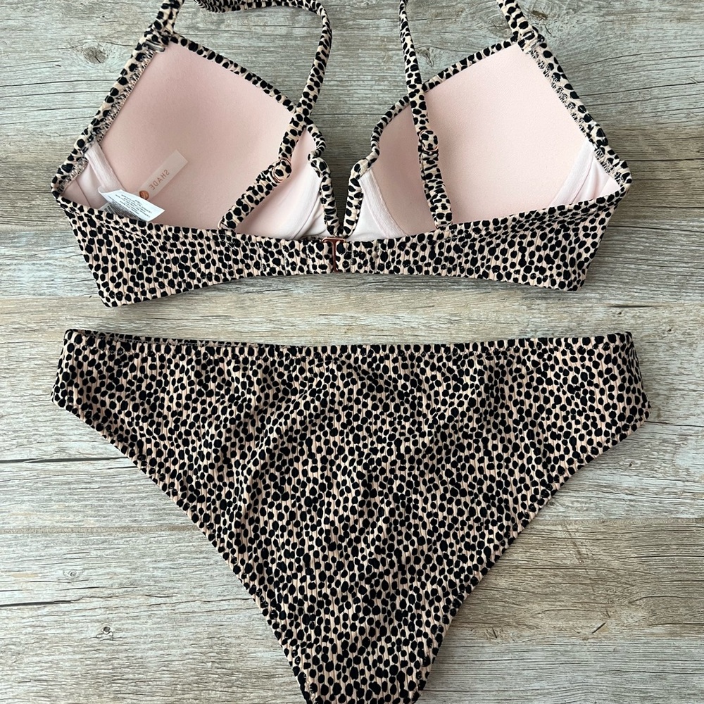 Leopard Print Bikini Set - Picture 2 of 4